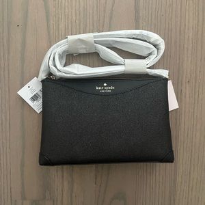 Kate Spade Glitter Black Crossbody